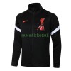 Liverpool Ensemble Vestes d'Entraînement 21-22 Noire Pour Homme